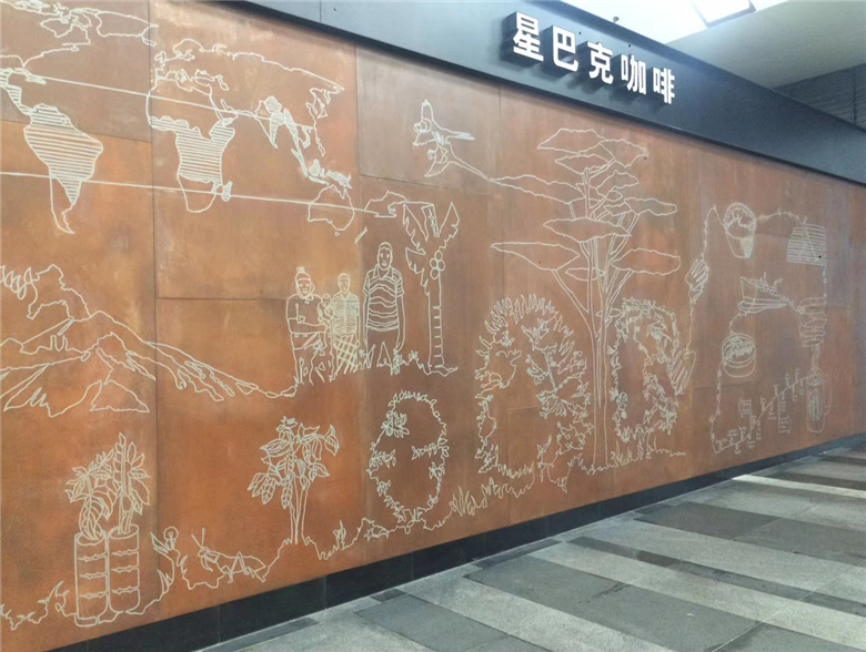 天津耐候钢幕墙